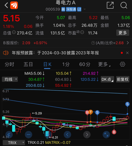 粵電力A股票最新消息全面解析，粵電力A股票最新消息全面解讀